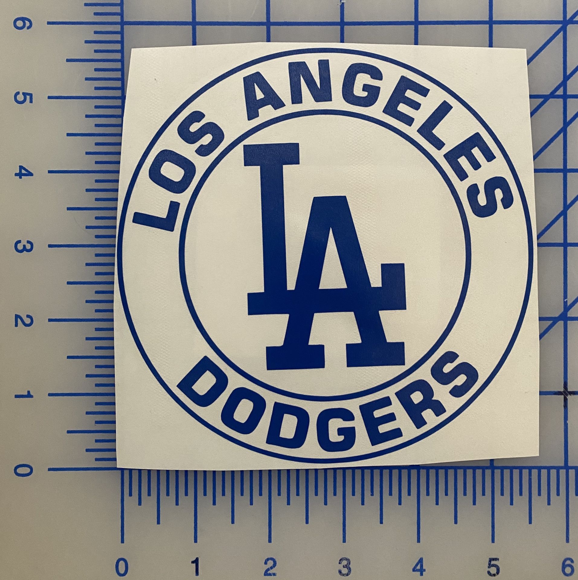 Los Angeles Dodgers Vinyl Decal Car Sticker