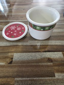 Longaberger Christmas Candle Holder