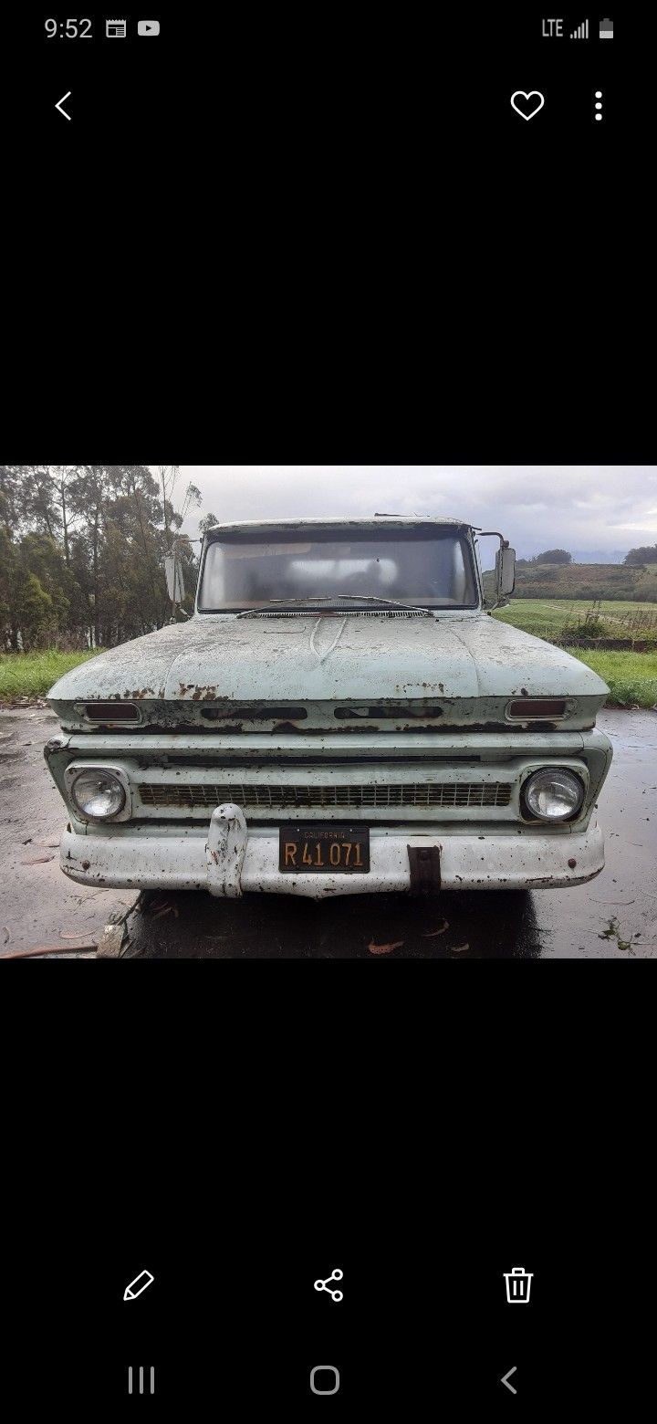 1965 Chevy Factory. Flatbed