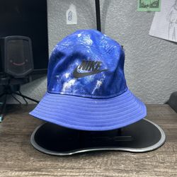 Blue Nike Bucket Hat