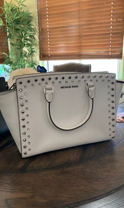 Michael Kors white purse