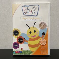 Disney Baby Einstein Baby’s First Sounds DVD Discoveries For Little Ears 2008