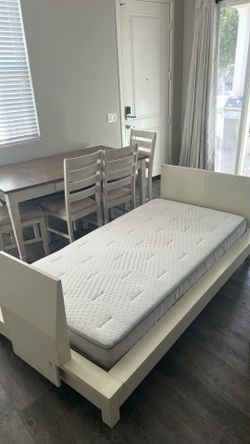 Twin Mattress with frame