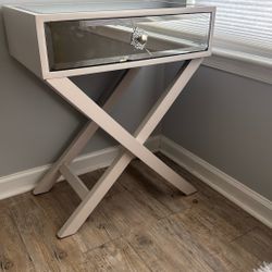 Glass Nightstand 