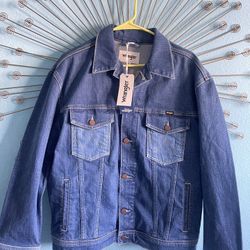 Grangler Anti-Fit denim Trucker Jacket Men’s L “Wrangler Jeans Shirt Jacket “