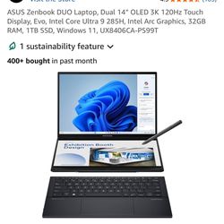 Asus Zenbook Dúo Laptop Dual 14 3k