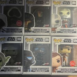 knights of the old republic funko Pops Set