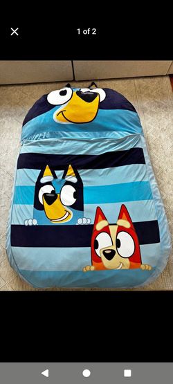 Bluey floor lounger from pet/smoke free home (approximately 4ft x 5.75ft”)