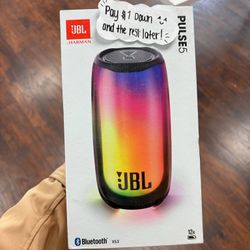 JBL Pulse 5 Bluetooth Speaker New - $1 To Take it Home same Day and Pay the Rest later!