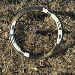 HED Stinger 6 Tubular Rear Wheel, 700c, Shimano/SRAM HG10, Carbon,
