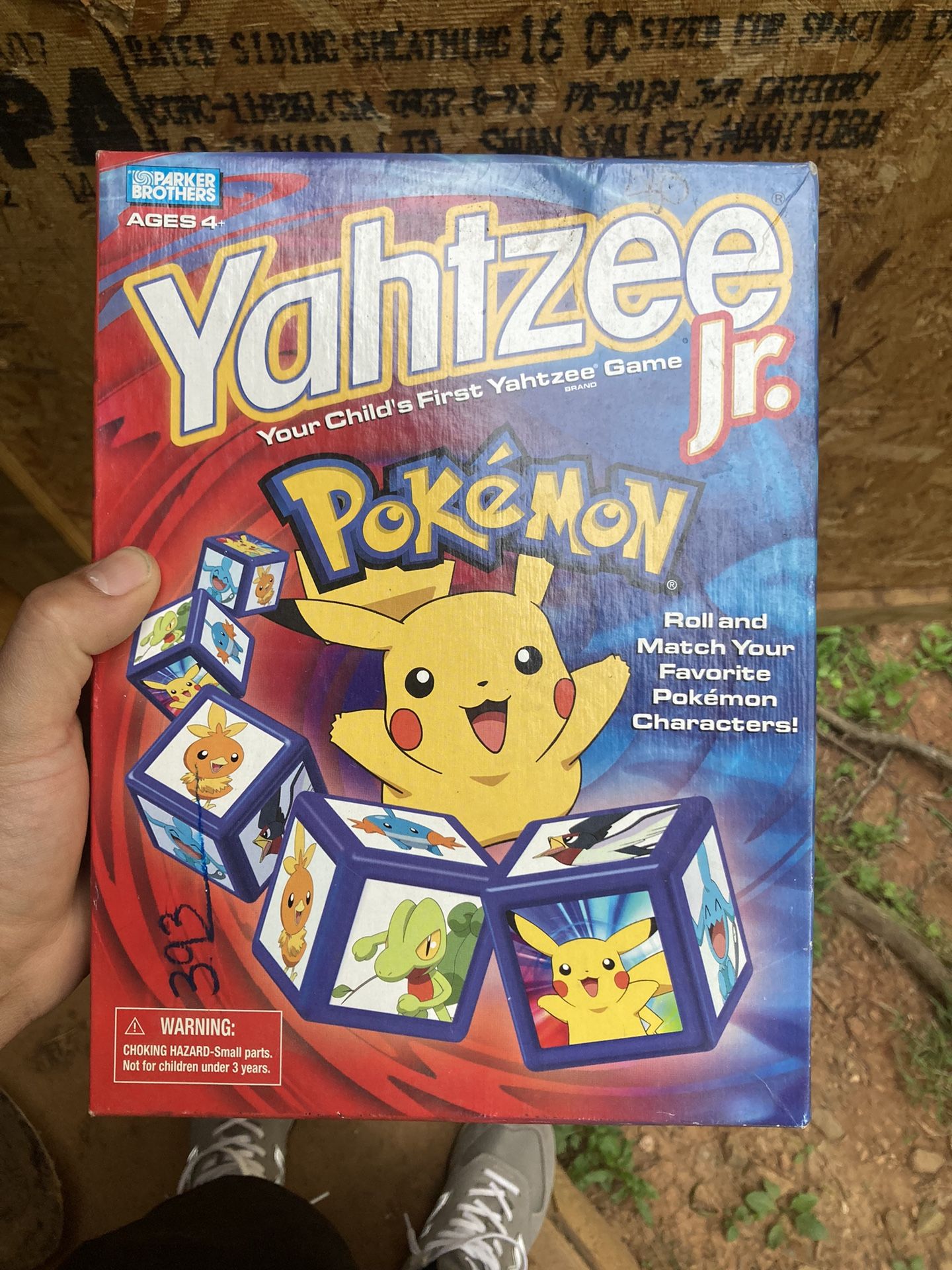 Pokémon Yahtzee Jr Board Game