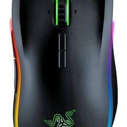 Razer Mamba Elite Wired Gaming Mouse: 16,000 DPI Optical Sensor - Chroma RGB Lighting