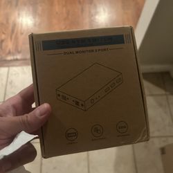 HEARVO 8K HDMI KVM Switch 2 Monitors 2 Computers, 8K@60Hz Dual KVM Switch for 2 Computers Sharing 2 Monitors, Keyboard, Mouse, Hard Drives, Printer, w