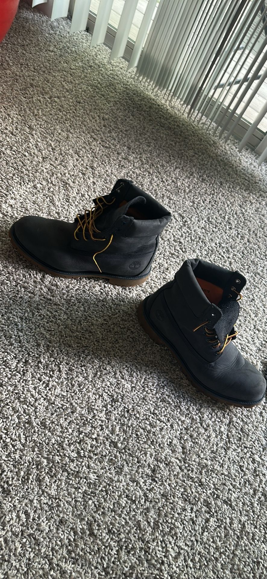 Navy Timberland Boots