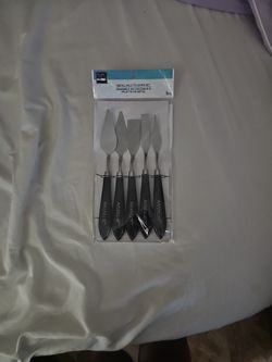 Metal Palette Knife 5pc Set