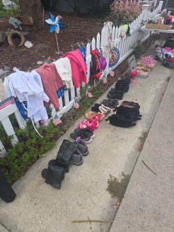 Womens shoes and clothes
