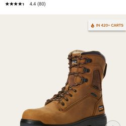 Ariat work boots size 10