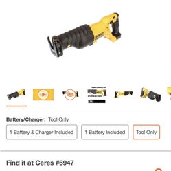 Dewalt Reciprocating Saw - New In Box!!