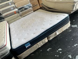 King size mattress pillowtop sets