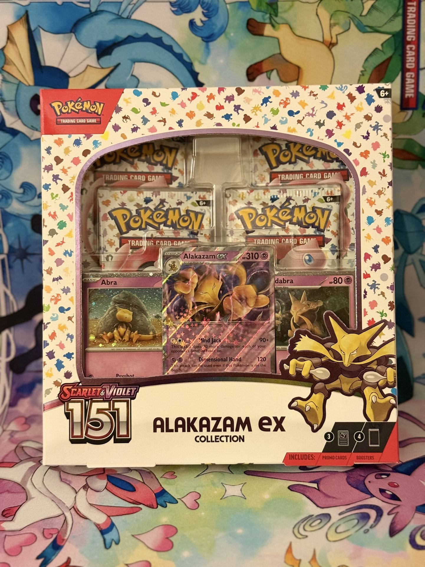 Pokemon TCG 151 Alakazam ex Collection