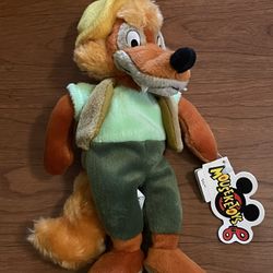 Brer Fox Vintage Disney Beanie Baby 