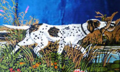 Vintage italian wall hanging tapestry