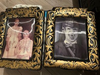 Halloween Horror Lenticular Picture Frames Set of 2
