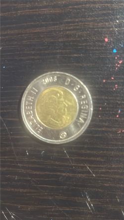 2008 $2 Canada coin