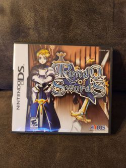 Rondo of Swords - Nintendo DS Case and insert Only *No Game*