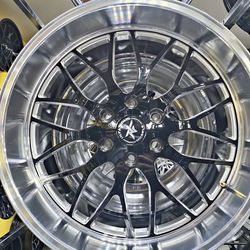 20” Infamous Wheels – Black Face w/ Polished Lip, Clean Luxury Setup 🔥