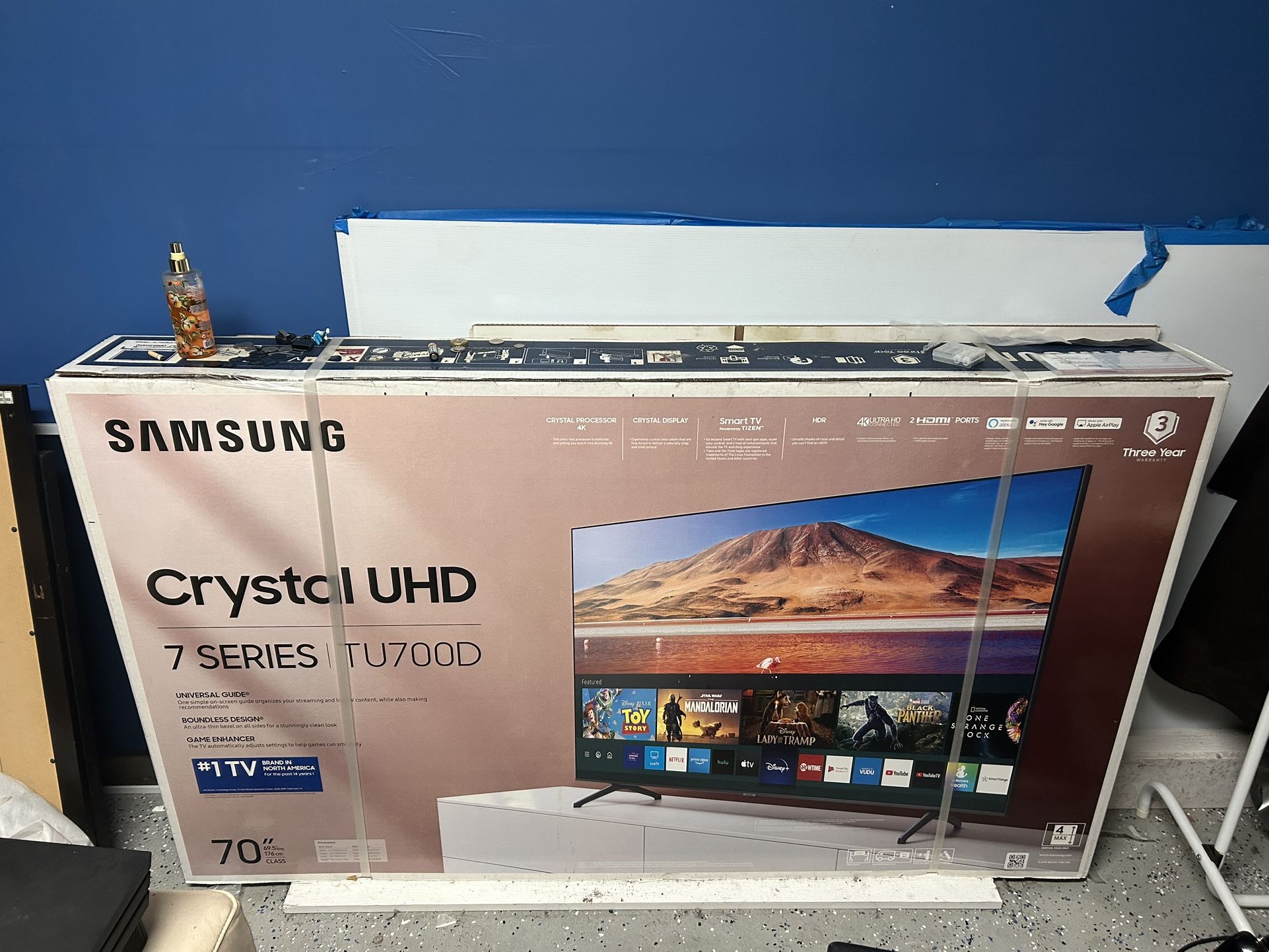 Samsung Smart Tv 70” (Brand New)