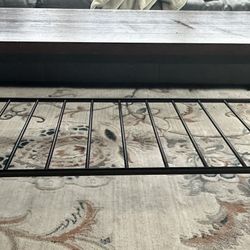 Coffee table and end tables