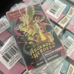 Pokemon Trading Card Game Ascended Heroes Booster Bundle TCG BB