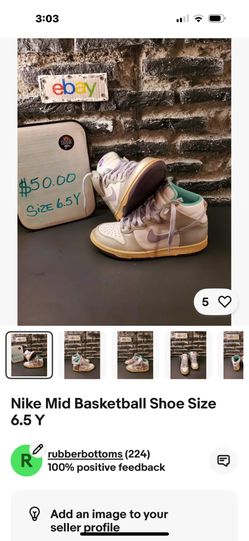 Nike Mid Basketball Shoe Size