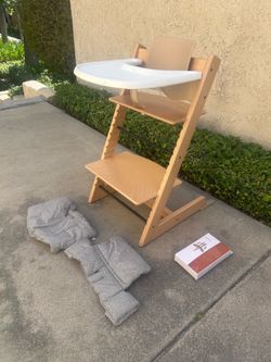 Tripp Trapp High Chair – Great Condition + All Accessories Included