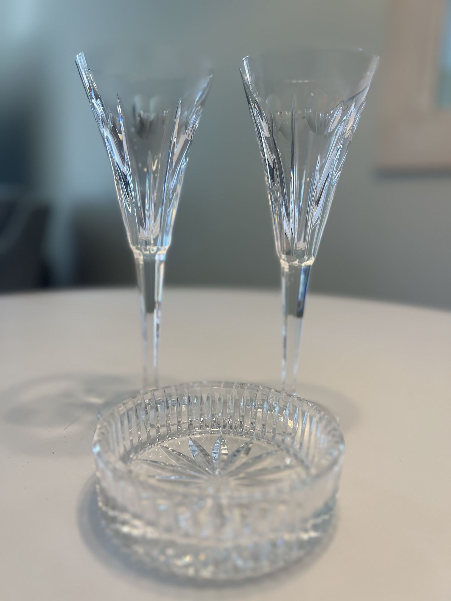 Waterford Champagne Flutes - 2