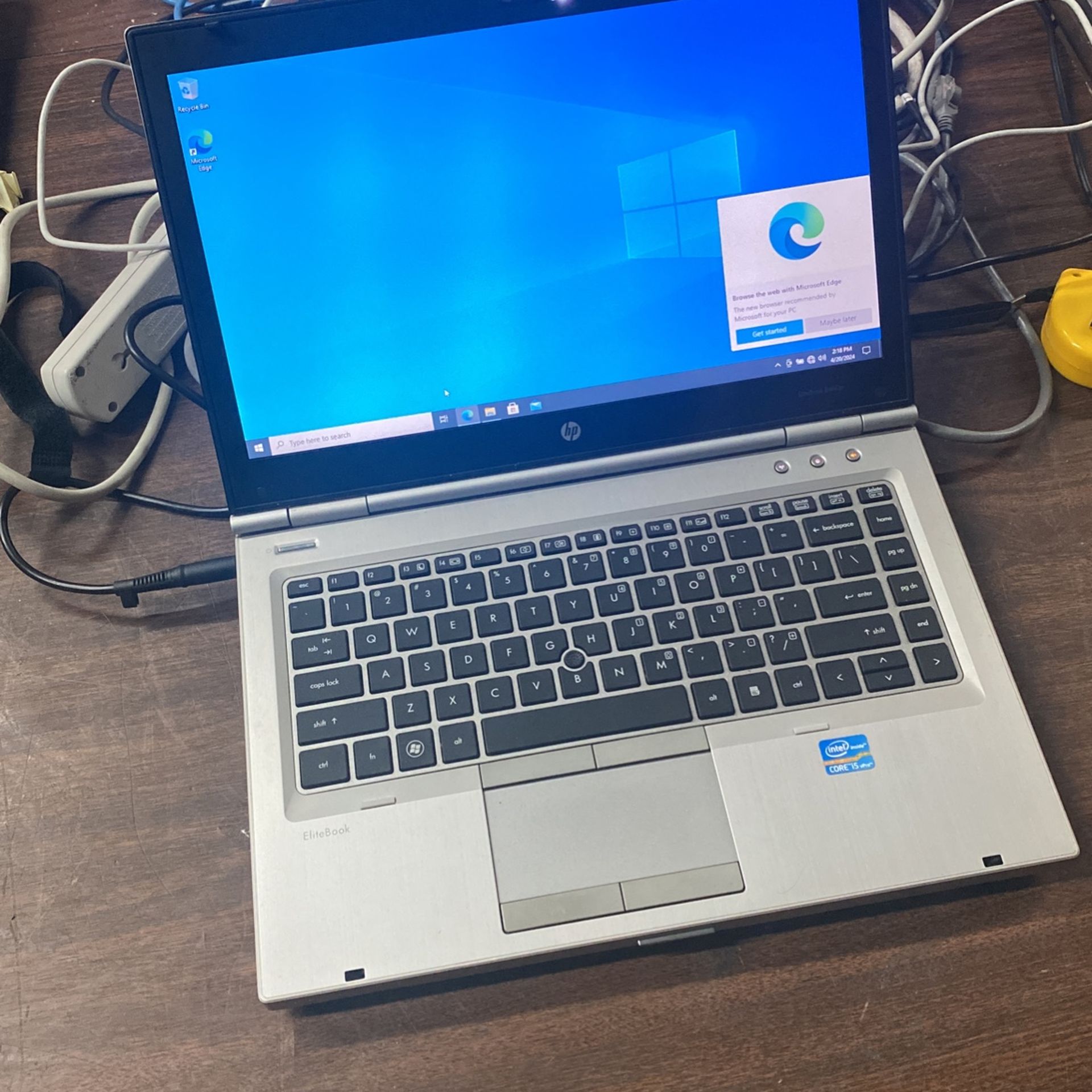 HP elitebook I5, Pc Laptop, 8gb Ram