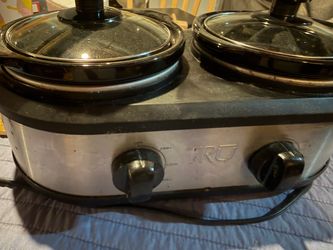 TRU Double Slow Cooker