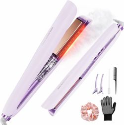 🎁Brand New Ultrasonic Cool Mist Hair Straightener