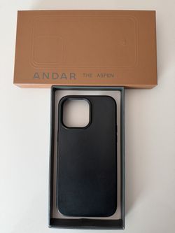 iPhone 14 Pro Max Andar Aspen Leather Case