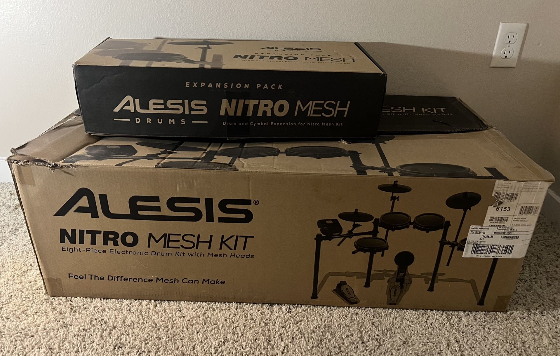 Alesis Nitro Mesh Kit w/ Expansion Cymbals