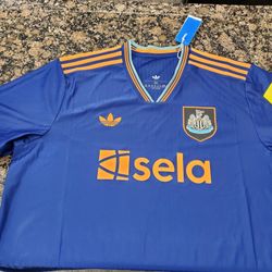 Adidas Newcastle United Men's Third Soccer Jersey 2025/26 XXL Authentic $150 NWT