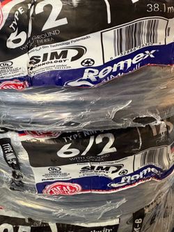 New Romex wire 6/2