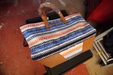 Stella Dot Engravable Getaway Multi Colored Weekender Bag for Sale in Davie FL OfferUp