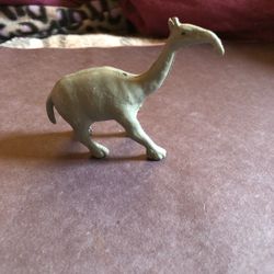 Vintage 1980s Prehistoric Anteater - (Grey) - Made in China Dinosaur Figure / Cake Topper - 80's Awesome Nostalgia