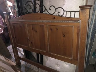 Full,Queen or king sized nice wooden headboard, Hollywood frames to go with it optional