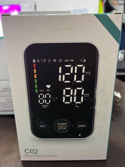 C02 Digital Blood Pressure Monitor