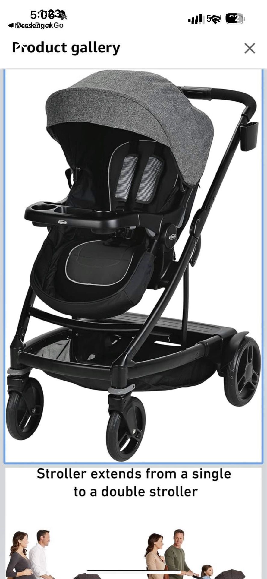 Graco Uno2Duo Stroller 