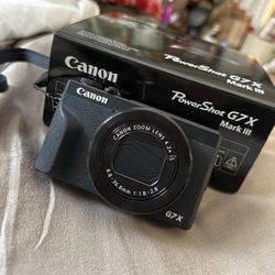 Canon Powershot G7x Mark III