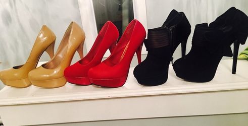 Stilettos size 6, 6.5